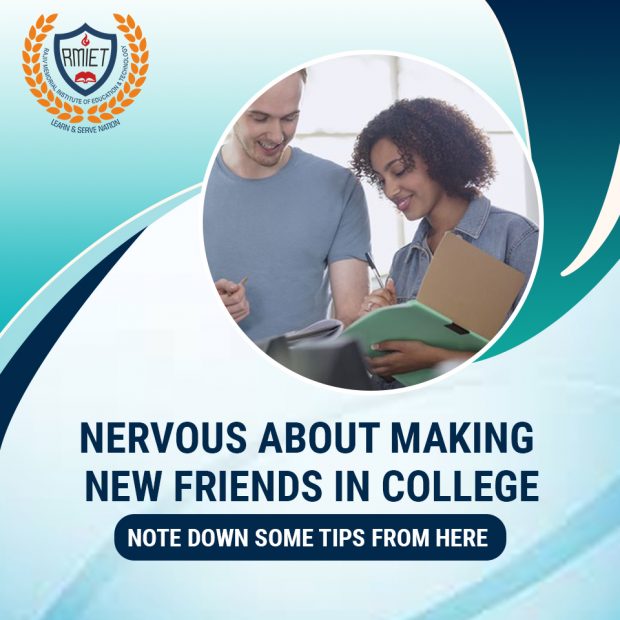 NERVOUS ABOUT MAKING NEW FRIENDS IN COLLEGE?